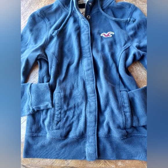 Hollister Zip Up Hoodie Jacket!!!! - Picture 2 of 6